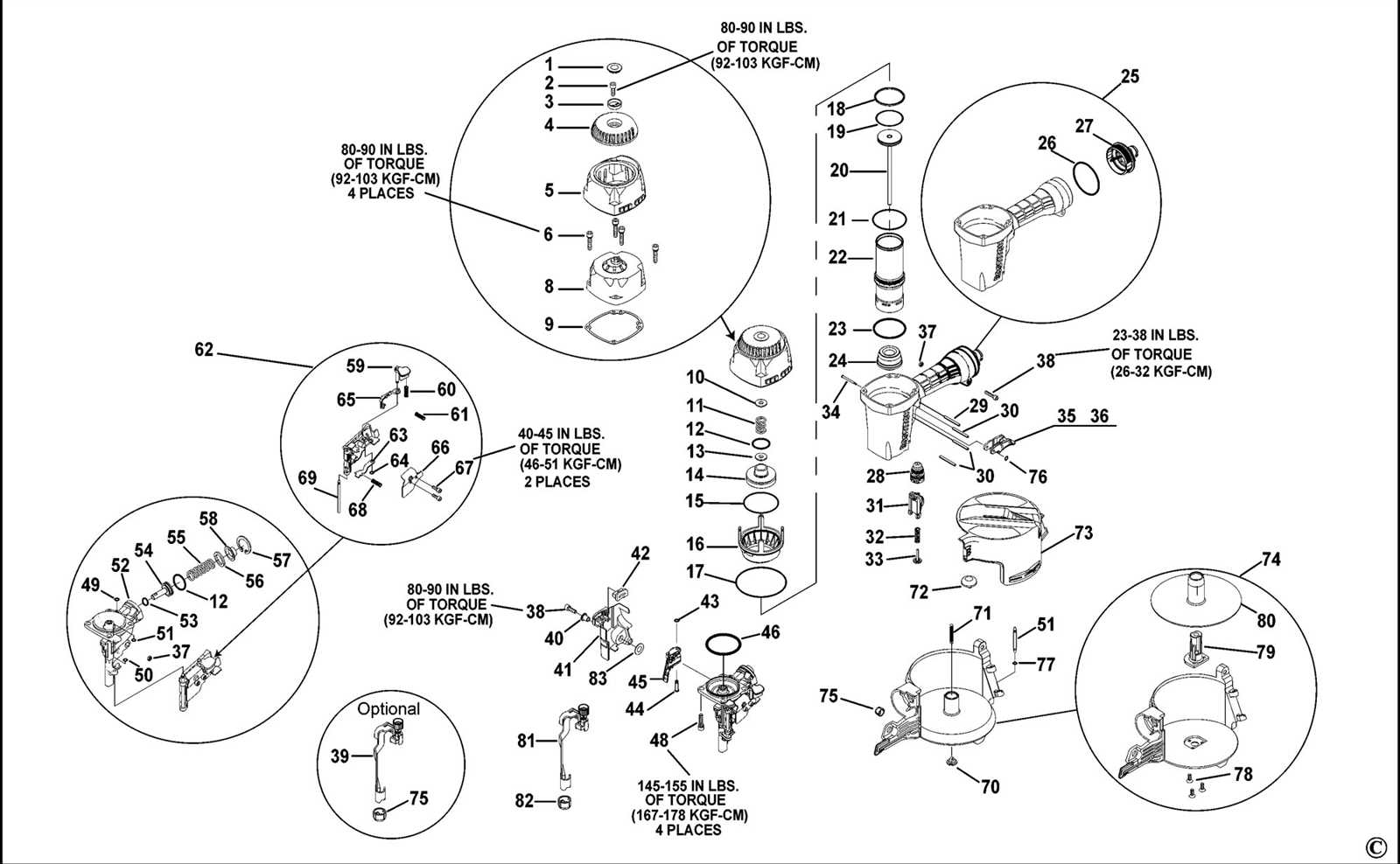 bostitch sb 1664fn parts diagram