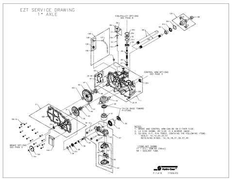 hydro gear zt 2800 parts diagram