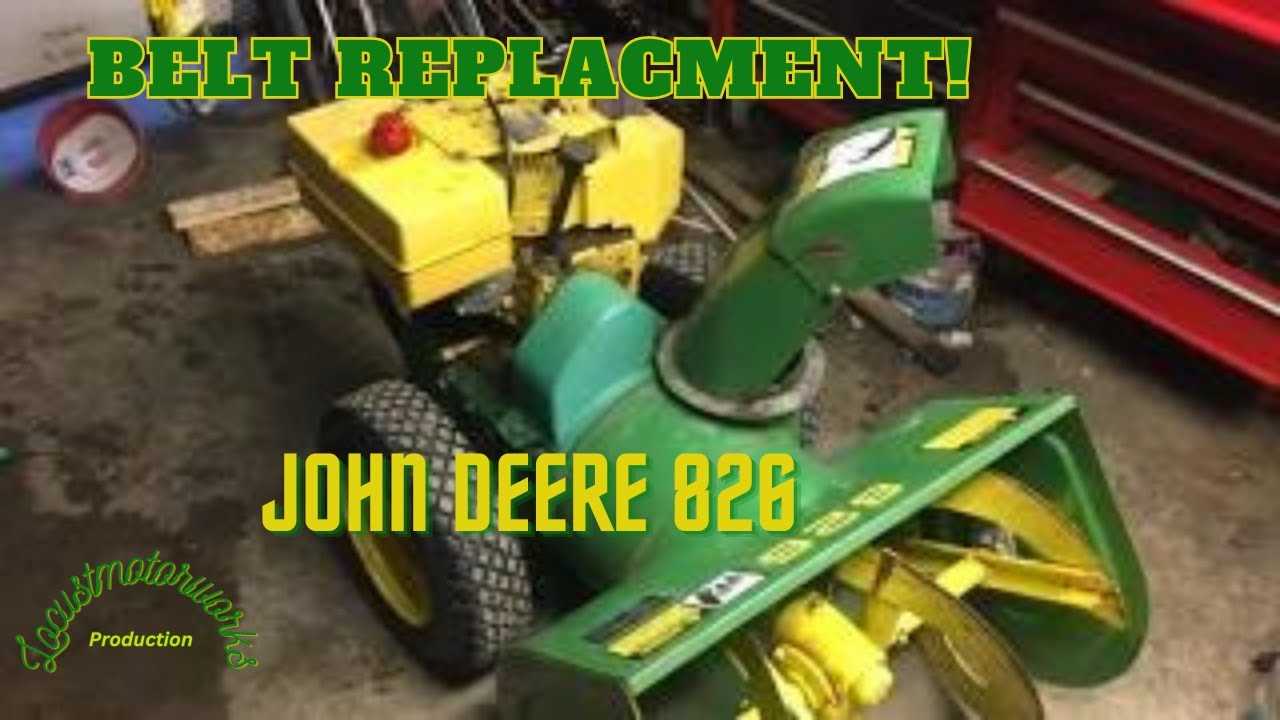 john deere 828d snowblower parts diagram