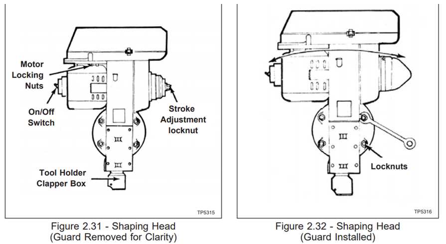 bridgeport j head parts diagram