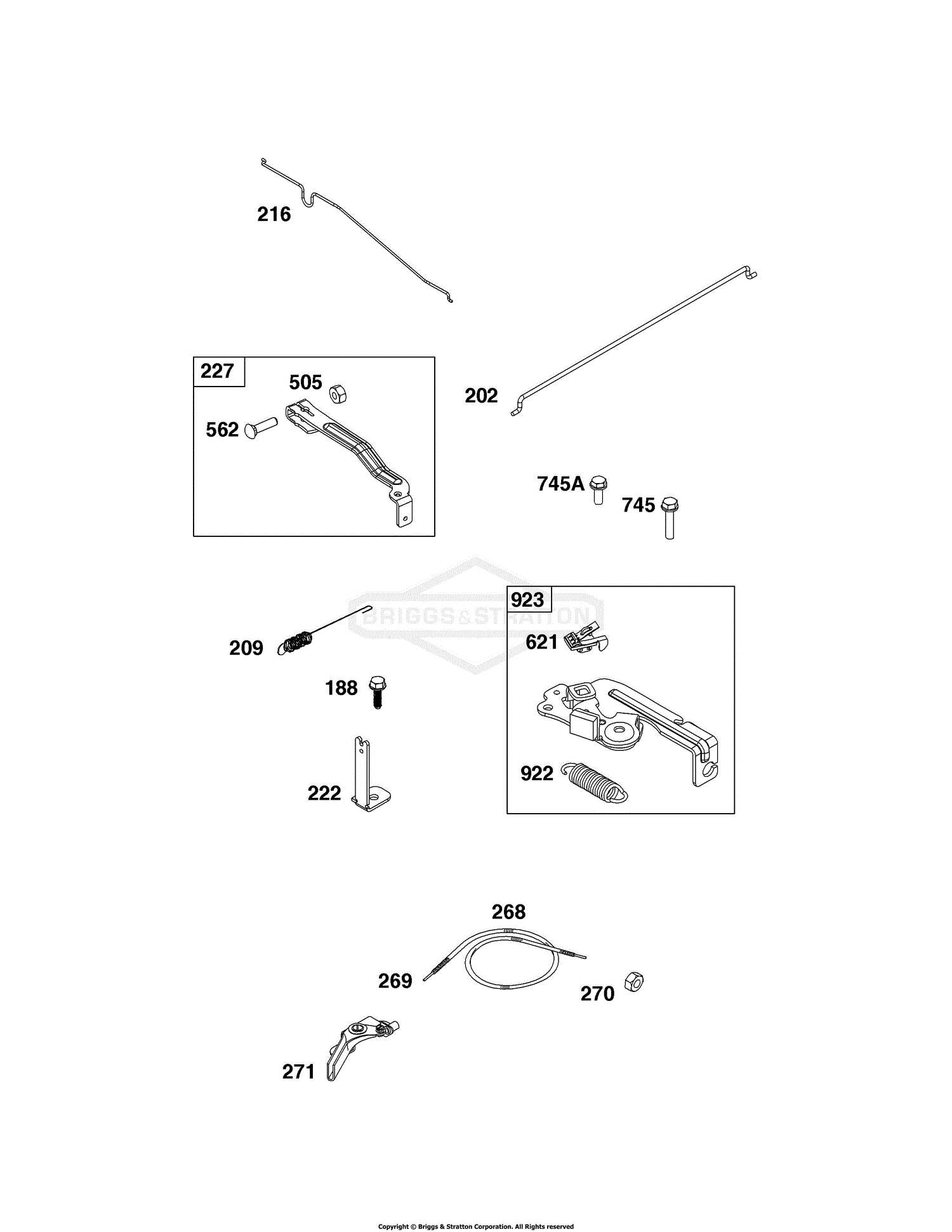 briggs and stratton 09p702 parts diagram