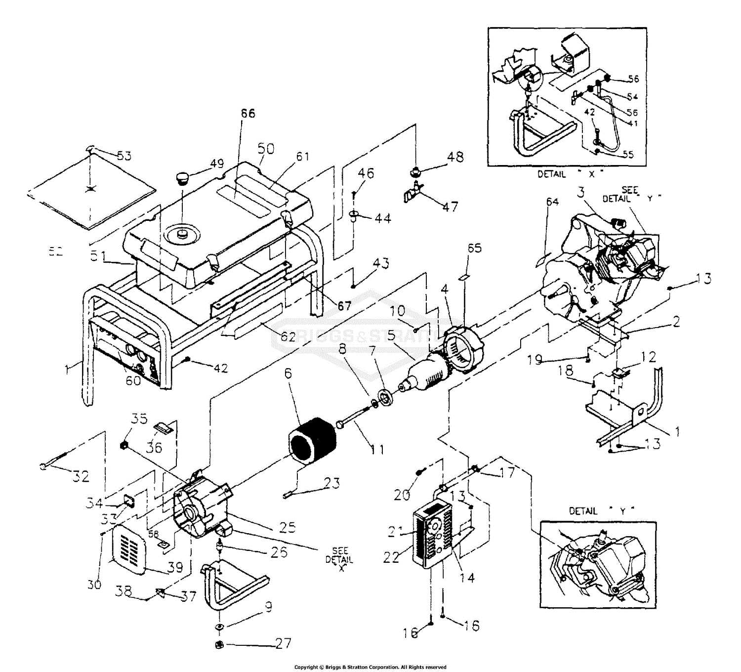 briggs and stratton 1024md parts diagram