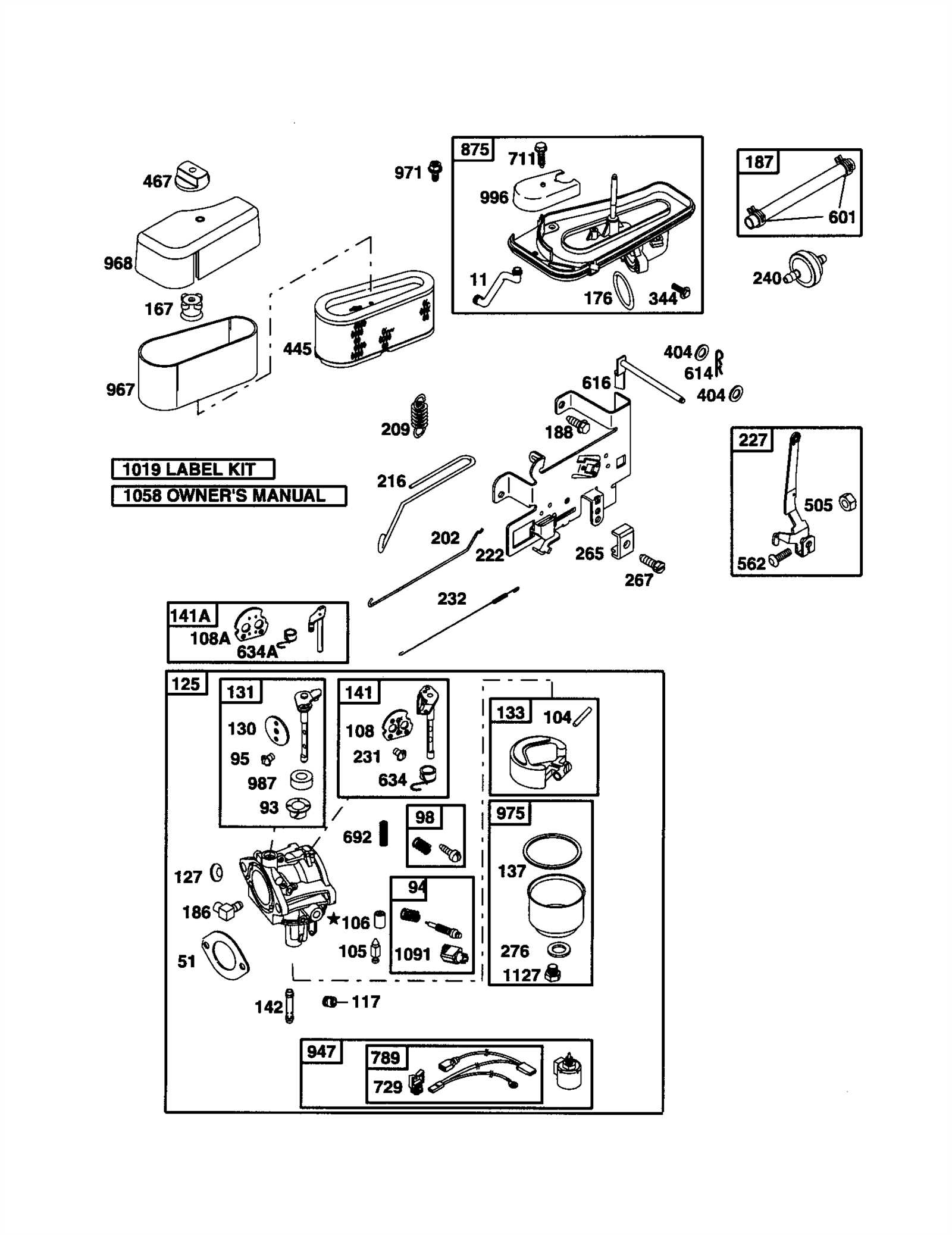 briggs and stratton 17.5 hp parts diagram