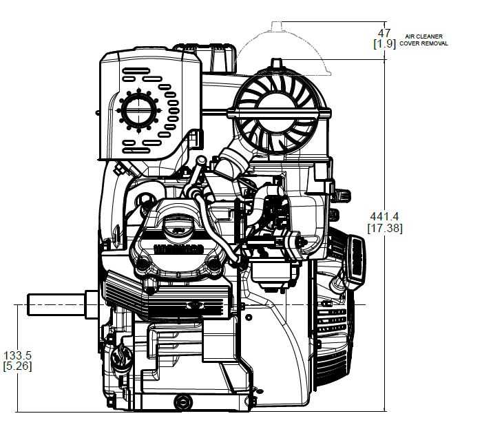 briggs and stratton 23 hp vanguard parts diagram