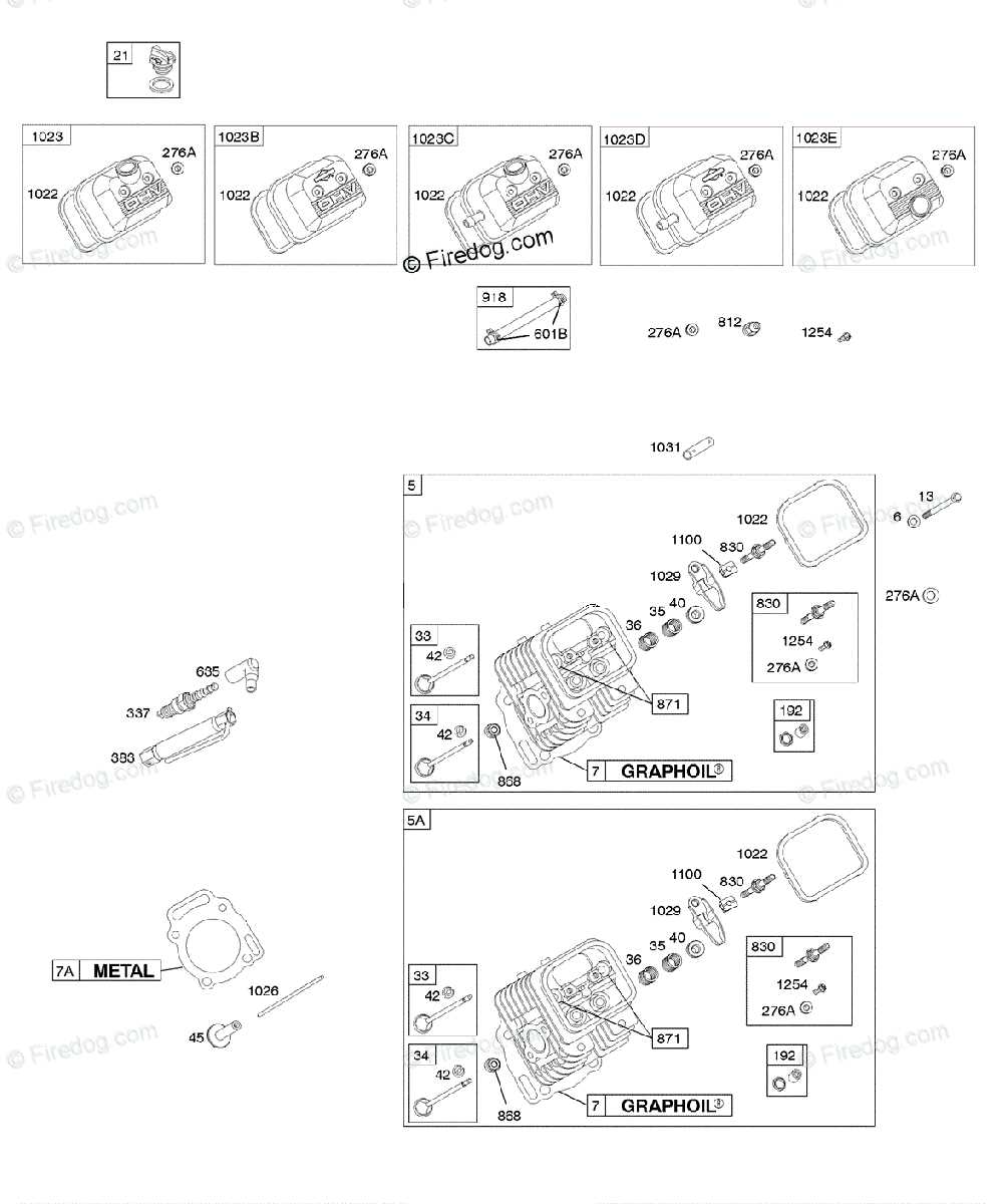 briggs and stratton 550 series parts diagram