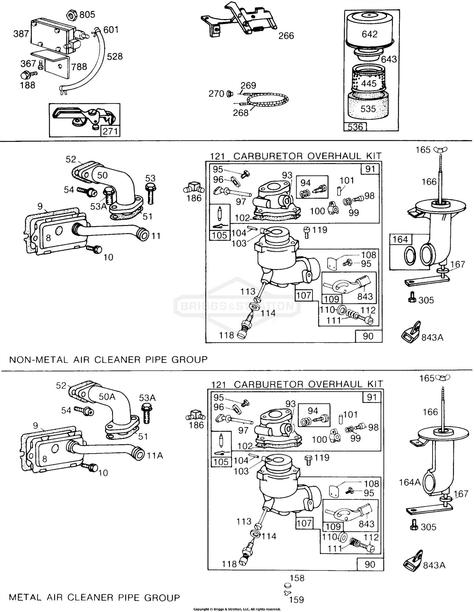 briggs and stratton 92502 parts diagram