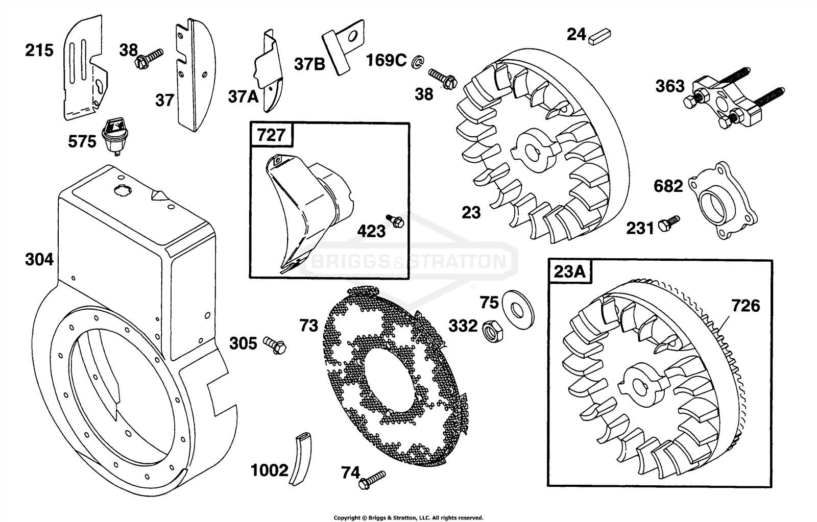 briggs and stratton 92502 parts diagram