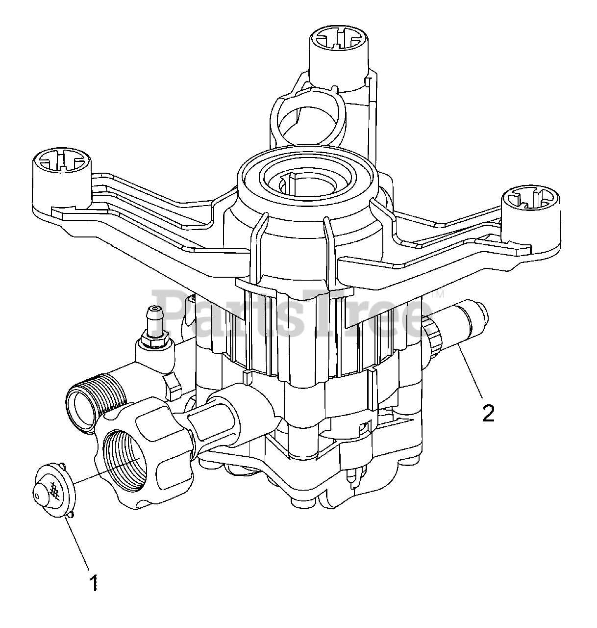 briggs and stratton electric pressure washer parts diagram