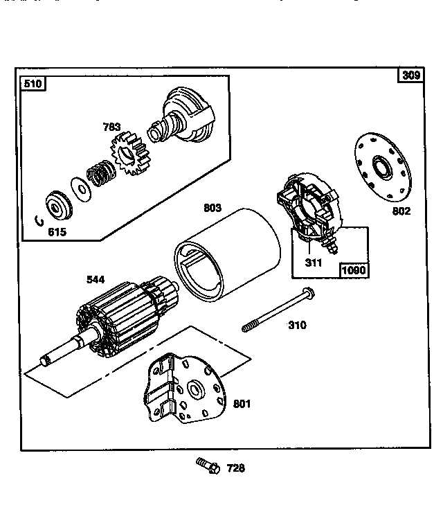 briggs and stratton model 19g412 parts diagram