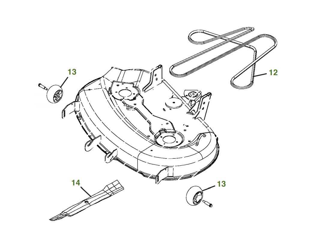 john deere x360 parts diagram