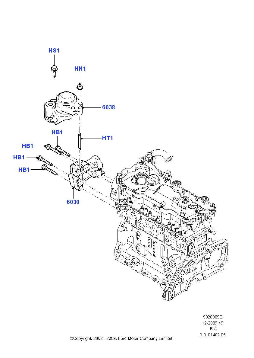 ford fiesta parts diagram