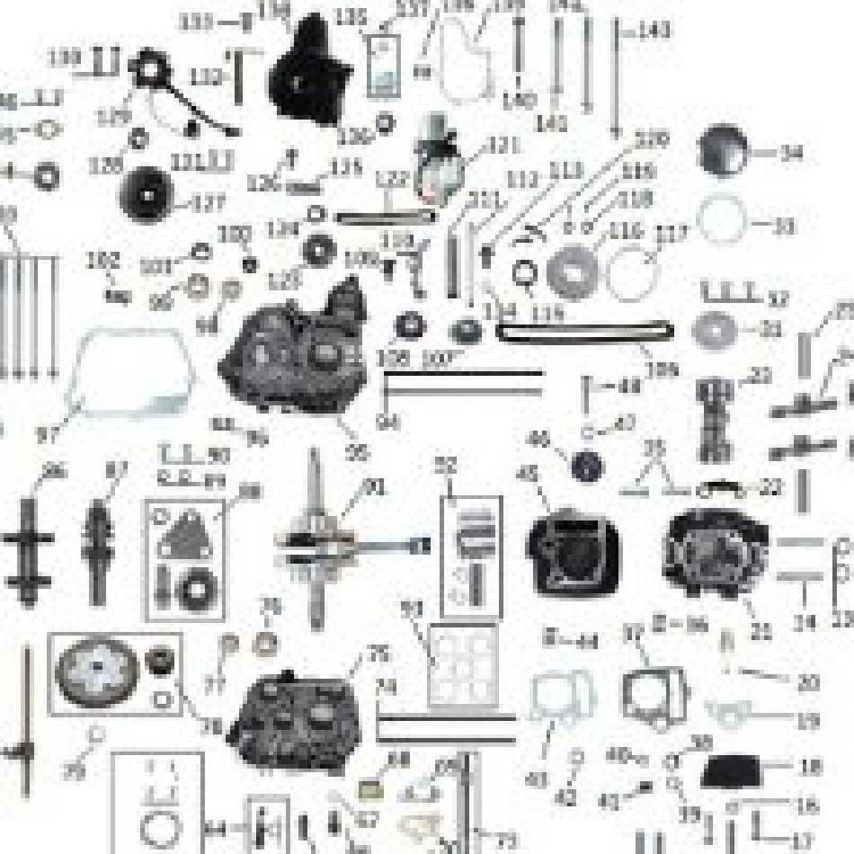 gy6 150cc engine parts diagram