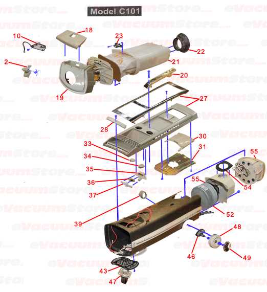 electrolux parts diagram