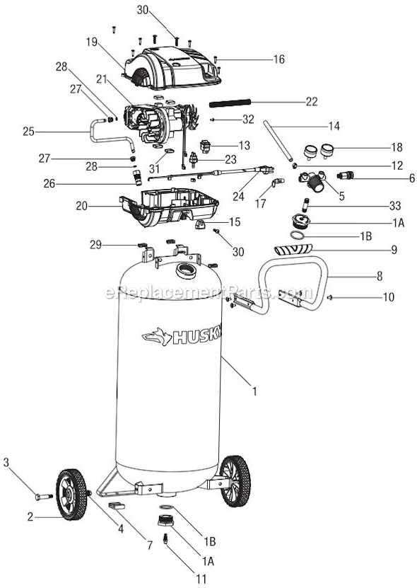 compressor diagram parts