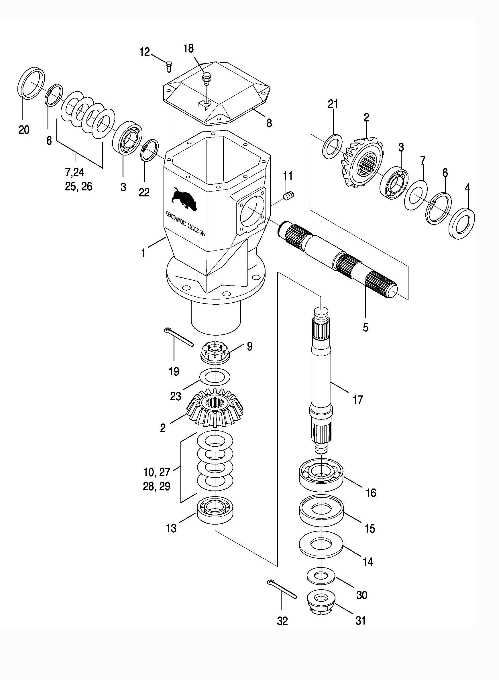 bush hog parts diagram