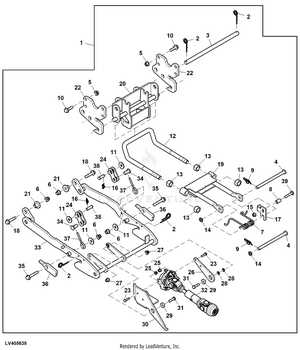 john deere deck parts diagram