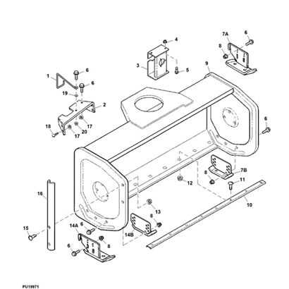 john deere 47 quick hitch snowblower parts diagram