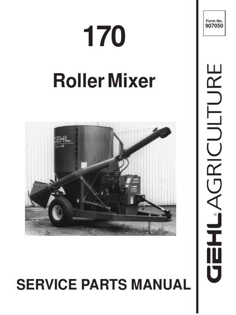 gehl 100 grinder mixer parts diagram