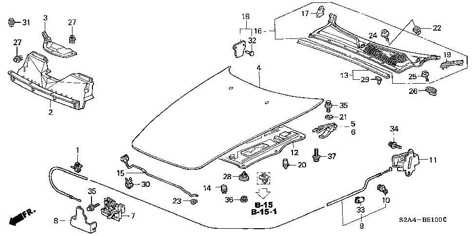 honda s2000 parts diagram