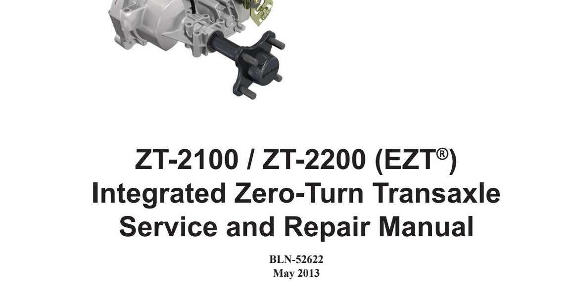 hydro gear ezt 2200 parts diagram