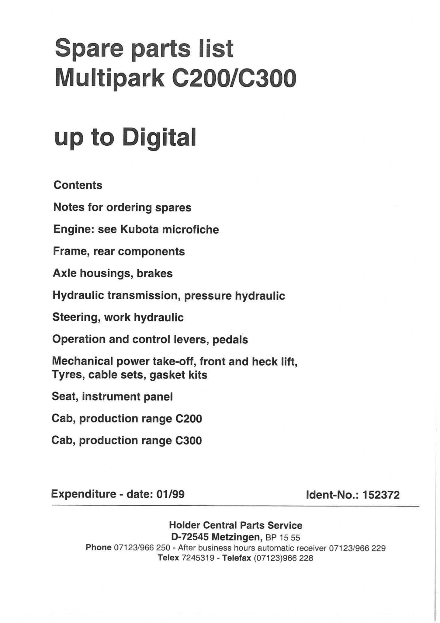 c300 parts diagram