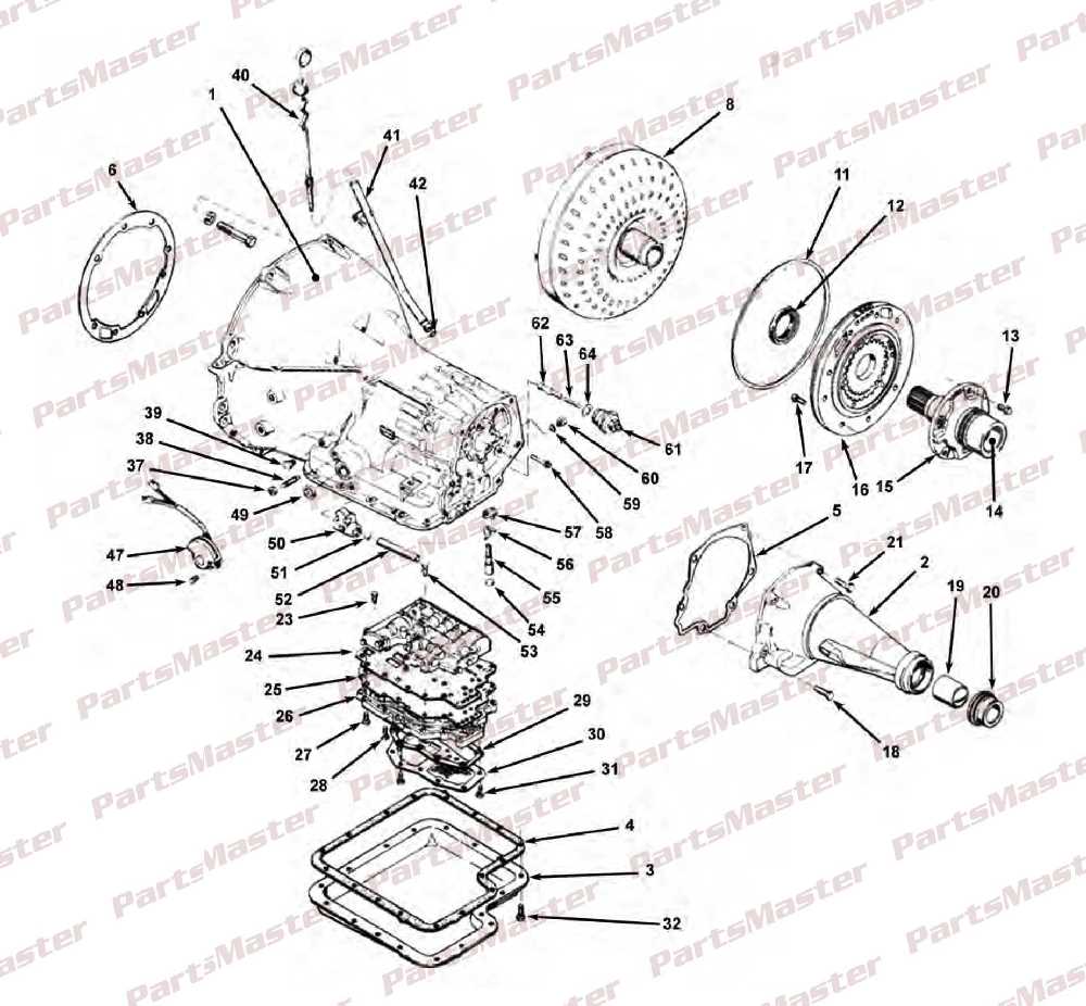 c6 transmission parts diagram