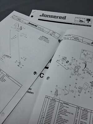 jonsered 625 parts diagram