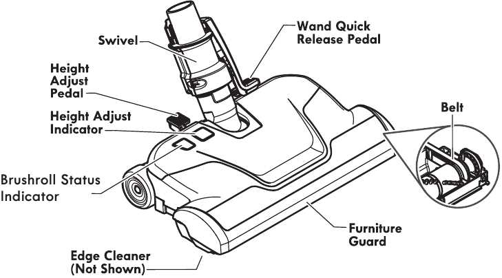 canister vacuum kenmore vacuum model 116 parts diagram