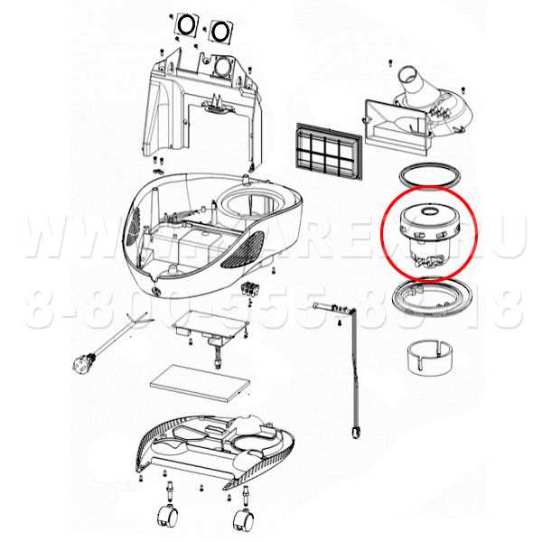 canister vacuum kenmore vacuum model 116 parts diagram