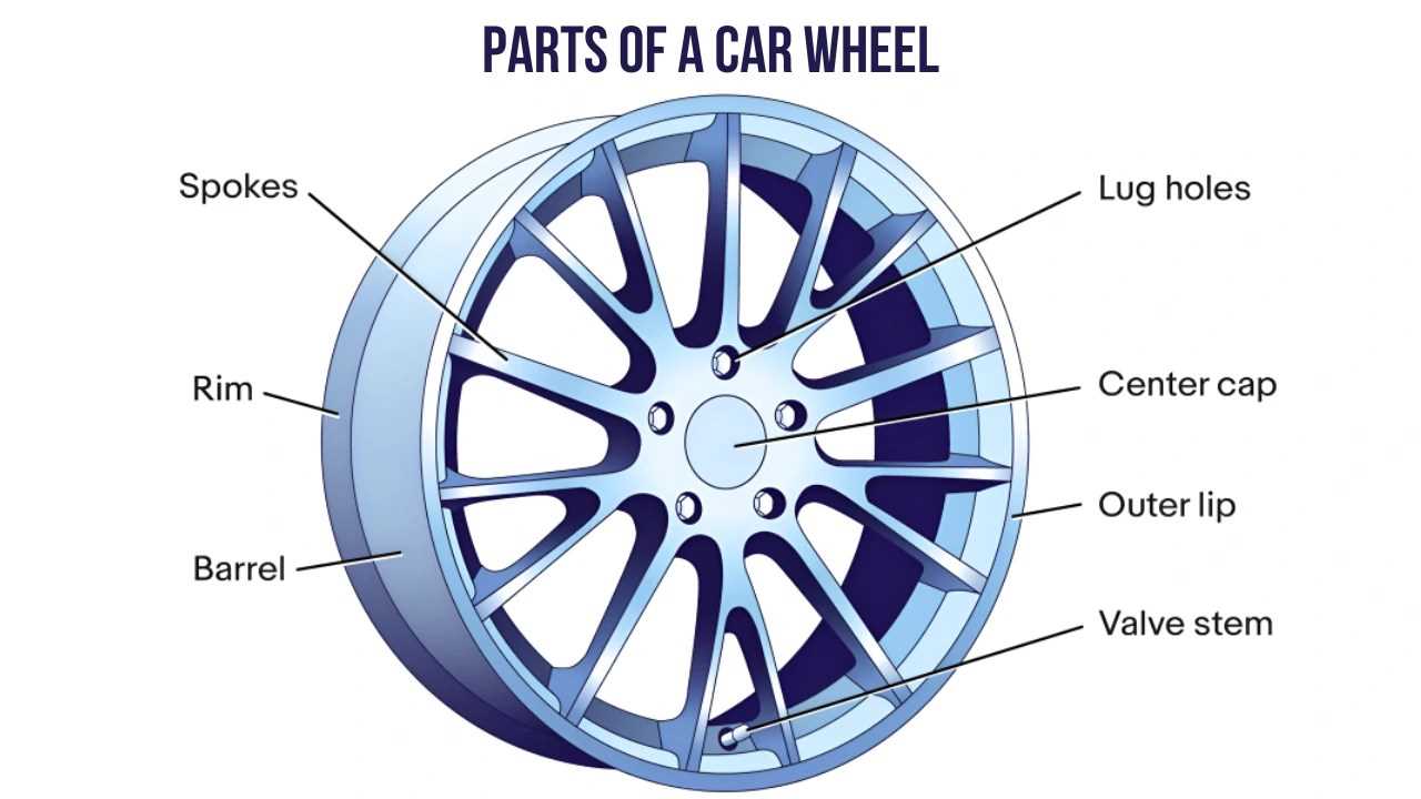 car body parts names with diagram