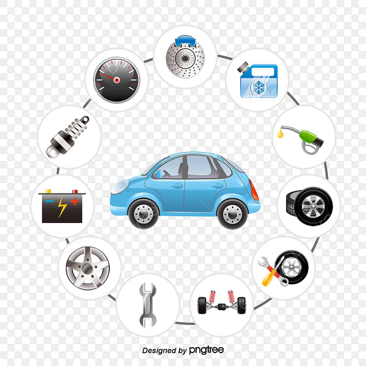 car diagram parts