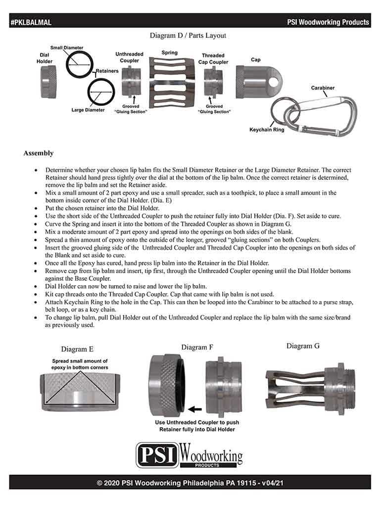 carabiner parts diagram