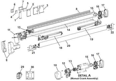 carefree rv awning parts diagram