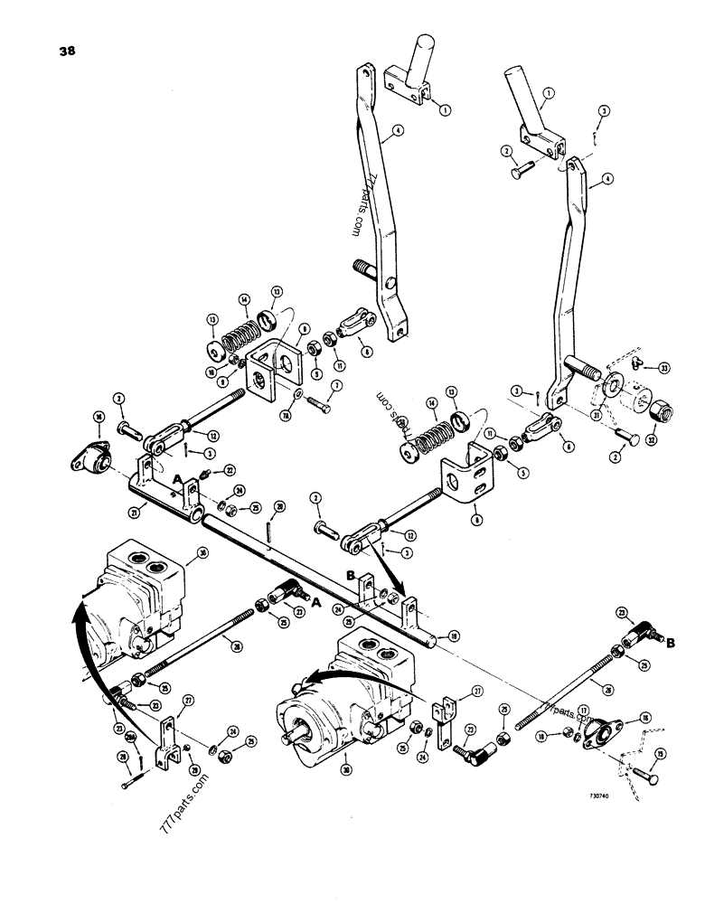 case 1816 parts diagram