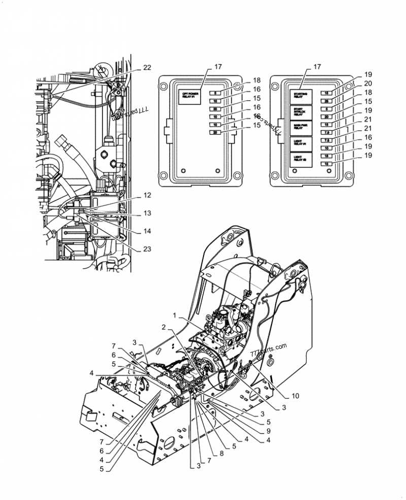 case 450 skid steer parts diagram