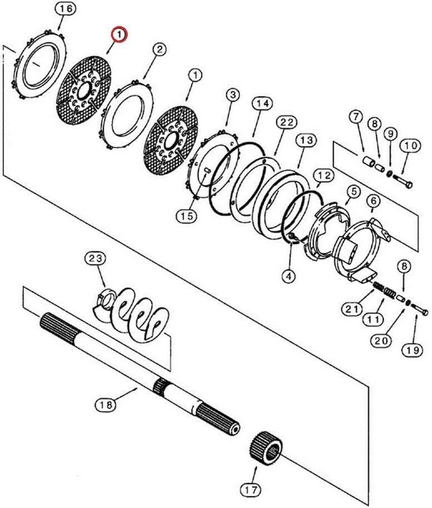 case 580d brake parts diagram