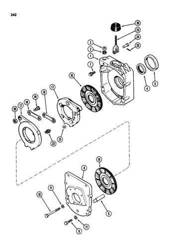 case 580d brake parts diagram