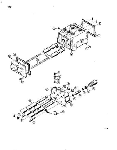 case 850 dozer parts diagram
