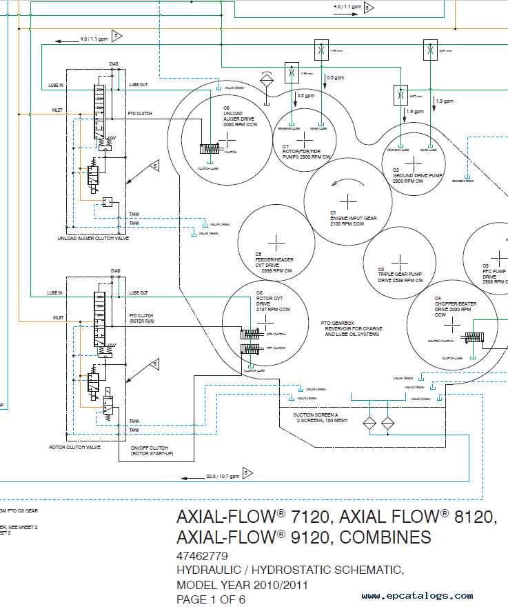 case ih 7120 parts diagram