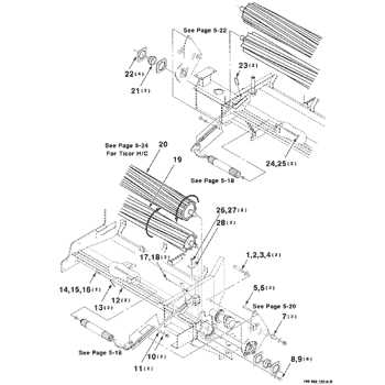 case ih 8312 discbine parts diagram