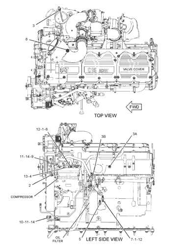 cat c15 engine parts diagram