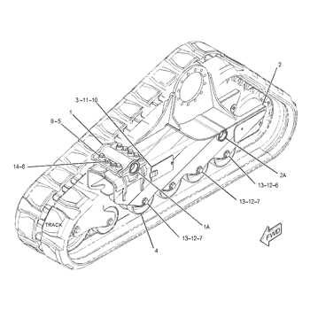 caterpillar cat skid steer parts diagram