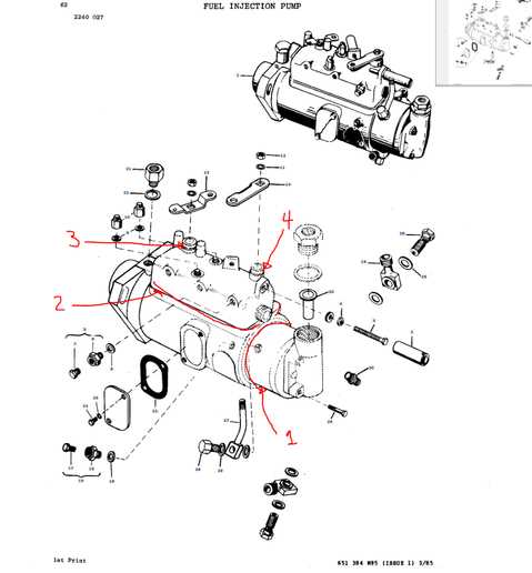 cav injection pump parts diagram