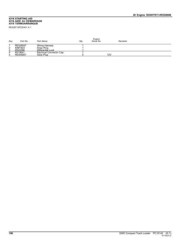 john deere 329d parts diagram