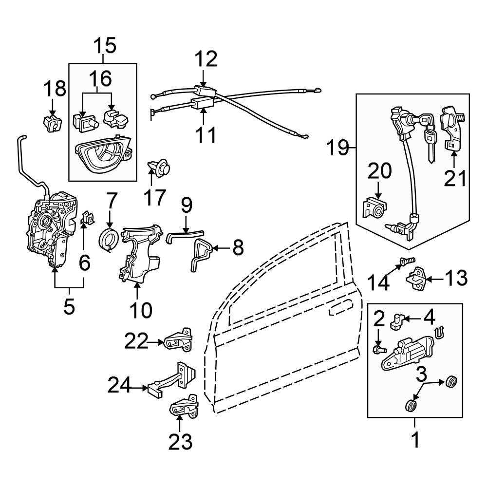 2009 honda fit parts diagram