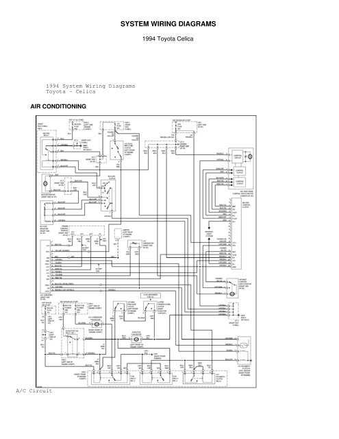 celica parts diagram