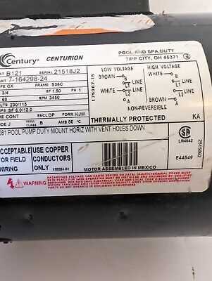 century centurion pool pump parts diagram