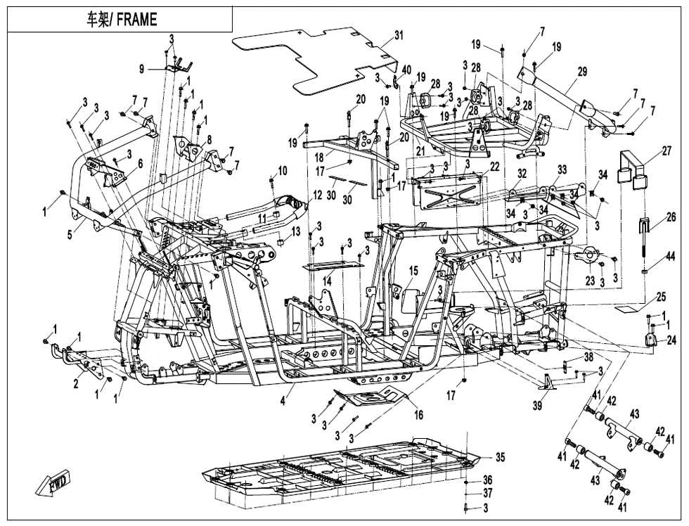 cf moto 800 parts diagram