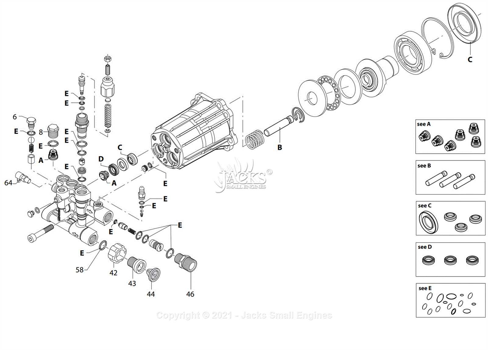 generac power washer parts diagram