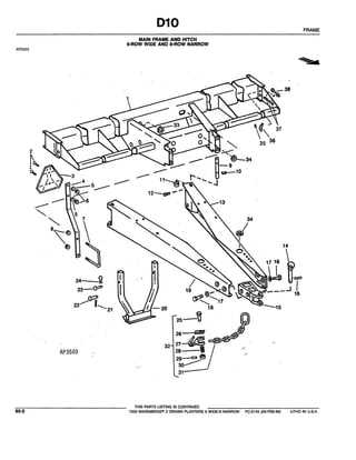 john deere 7000 planter parts diagram